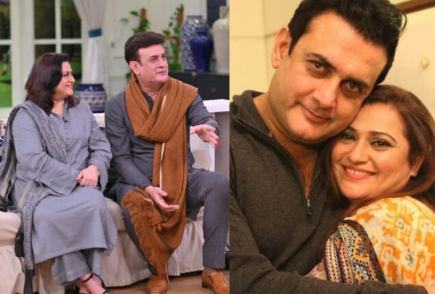 Shahood Alvi and wife opens up about their childhood love story