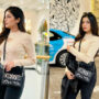Laiba Khan shows off her fashion sense in cool beige sweater