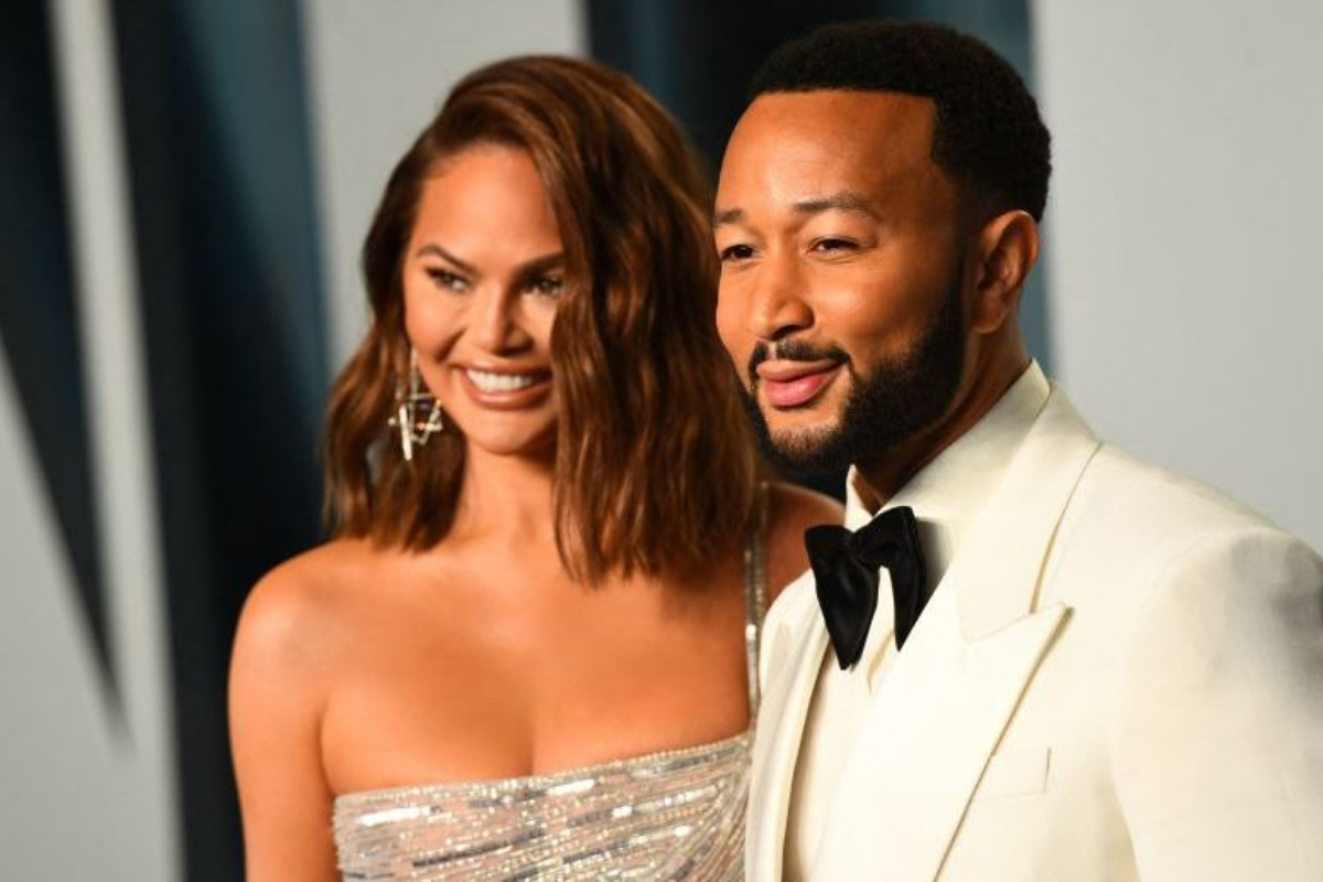 Chrissy Teigen and John Legend