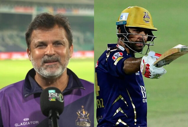 “Sarfaraz has made an outstanding contribution to Quetta Gladiators” says Moin Khan