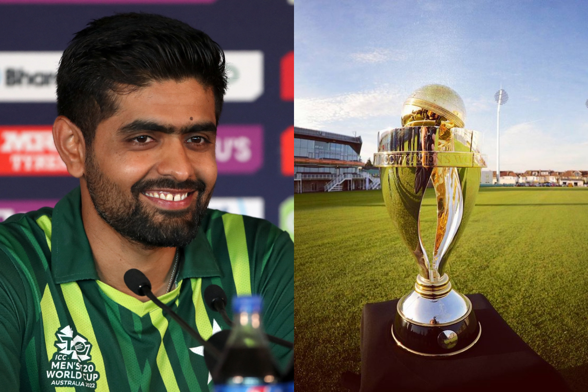 Babar Azam says "The ambition is to be a part of World Cup team and to win the tournament"