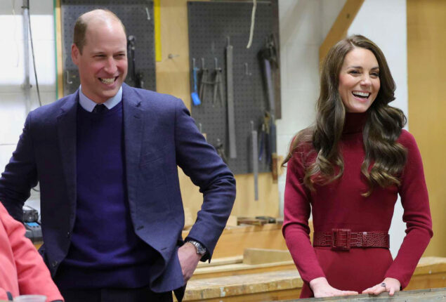 Prince William and Kate Middleton officially visits Cornwall