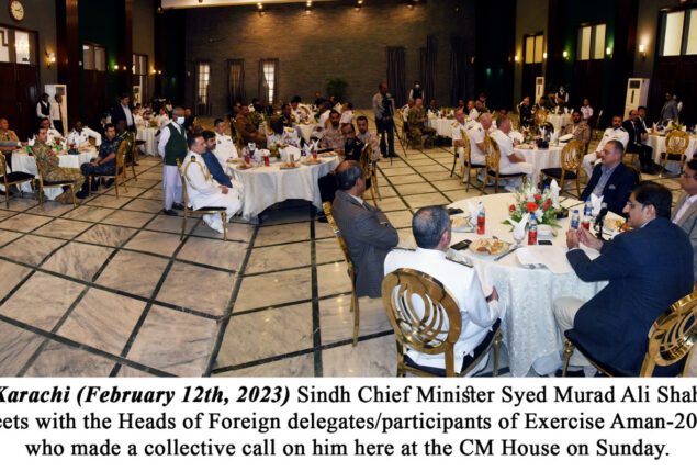 Exercise Aman held to counter modern-day threats: CM Sindh  