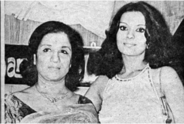 Zeenat Aman shares an old photo of herself with her mother