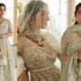 Ayeza Khan in pistachio green bridal outfit is a treat to watch