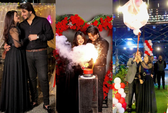 Sehar Hayat & Sami Rasheed celebrate romantic valentines day