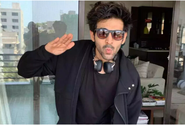 Kartik Aaryan, Nushrat Bharuccha reunite during Abhishek Pathak’s reception