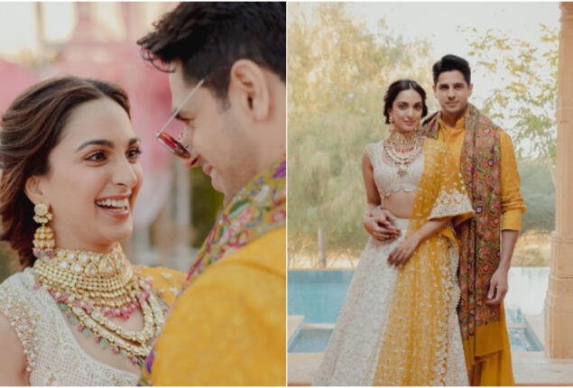 Kiara and Sidharth have shared their mehendi photos