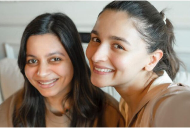 Alia Bhatt is celebrating Valentine’s day with her sister Shaheen Bhatt