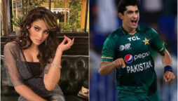 Urvashi Rautela sends birthday love to cricketer Naseem Shah