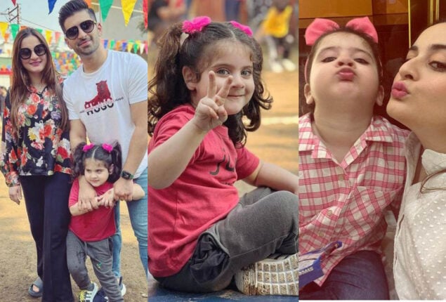 Aiman Khan & Muneeb Butt’ daughter Amal’s Annual Sports Day: pictures