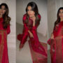 Sadaf Kanwal Exudes Elegance In A Vibrant Red Outfit