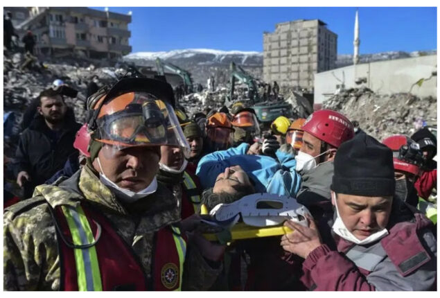 girl, rescued from Turkey earthquake