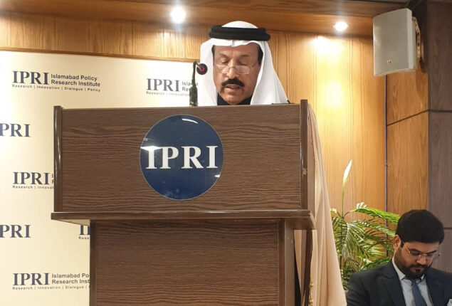 Saudi Arabia eager to become part of CPEC: former envoy