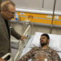 President visits JPMC of enquire about health of KPO attack injured