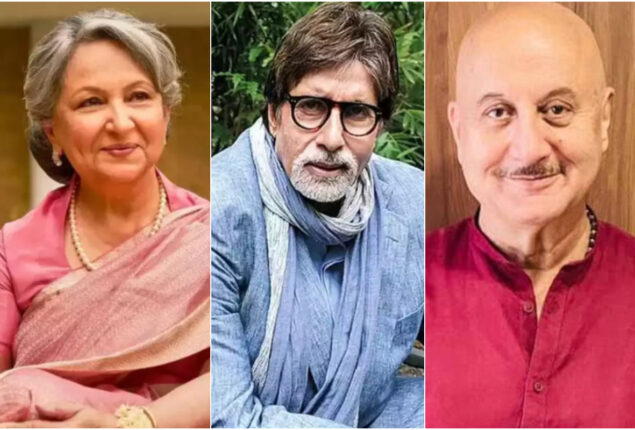 Sharmila Tagore discusses special scripts for Amitabh Bachchan & Anupam Kher