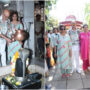 Rakesh Roshan visits to the Shiv mandir with his family