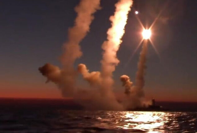 Russia launches missiles from Black Sea, says Kyiv