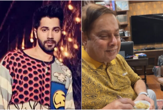 Varun Dhawan makes halwa for David Dhawan
