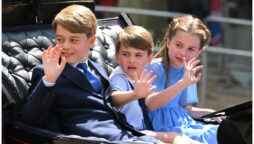 George, Charlotte, and Louis