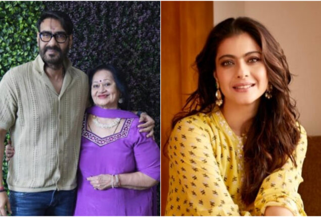 Ajay Devgn and Kajol shared birthday wishes for his mother