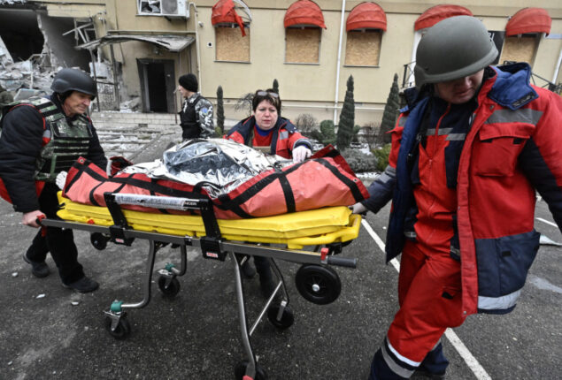 Three died by Russian shelling on village in Kherson