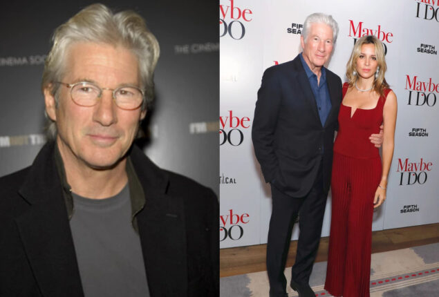 Richard Gere’s wife says he is “recovering” from pneumonia