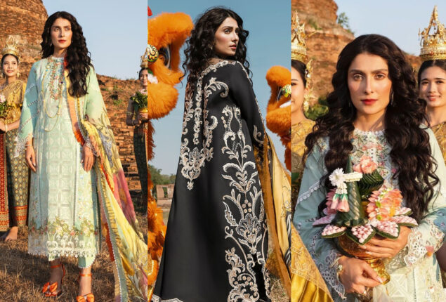 Ayeza Khan greets spring with vibrant colors in new photoshoot
