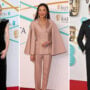 Celebrities wears blue ribbons in support of refugees at BAFTA award