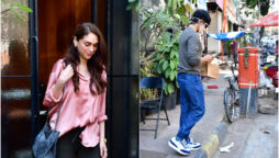 Siddharth and Aditi Rao Hydari were photographed in Mumbai