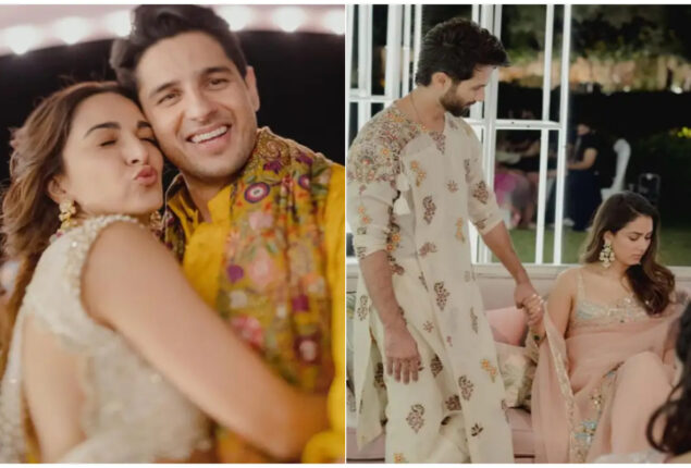 Shahid Kapoor-Mira’s picture from Sidharth-Kiara’s Mehendi