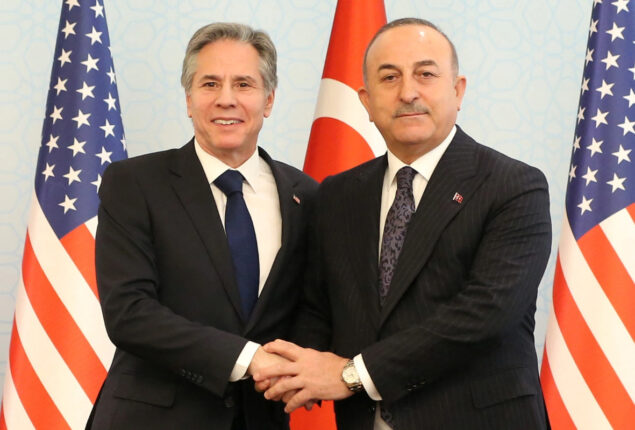 Blinken urges Nordic nations to join NATO in Turkey visit