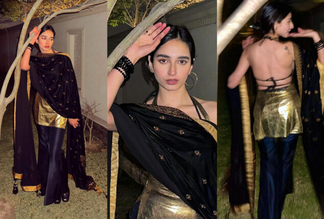 Mamya Shajaffar gets trolled online for wearing a backless top