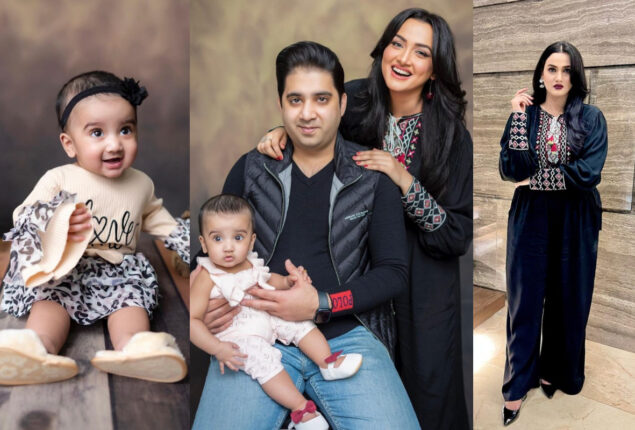 Kiran Tabeir’s beautiful photos with her husband and daughter