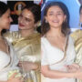 International Film Festival, Alia Bhatt and Rekha take the stage in elegant sarees to win the night