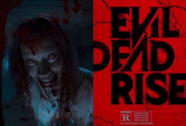 “Evil Dead Rising” shows the blood-soaked chaos of the film