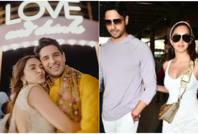 Kiara Advani and Sidharth Malhotra spotted at the airport