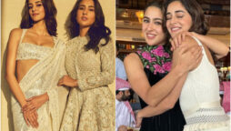 Ananya Panday shares picture with Sara Ali Khan