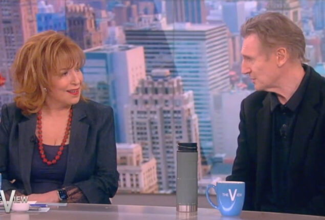 Liam Neeson claims that his recent appearance on “The View” left him “unimpressed”