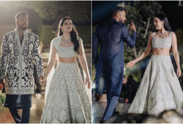 Hardik-Natasa shared photos from their sangeet ceremony