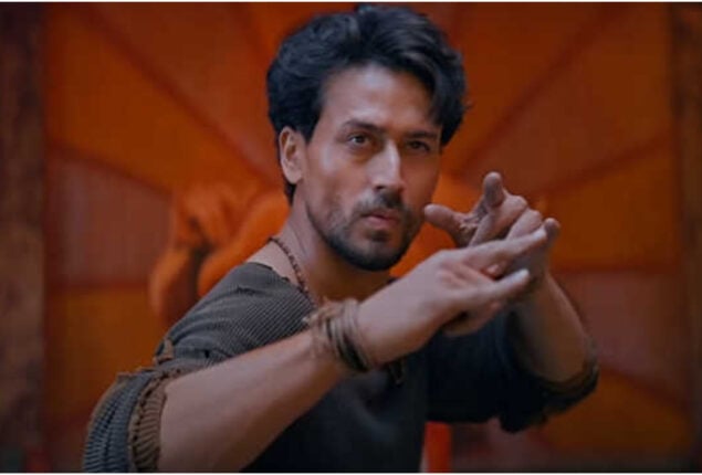Tiger Shroff appeared in a ferocious avatar in Ganapath teaser
