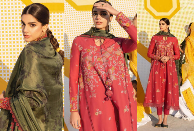 Sanam Saeed shines brightly in radiant desi clothing for spring