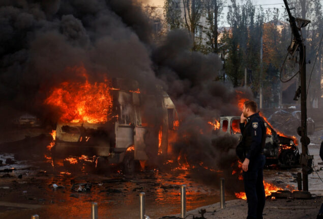 At least one wounded after Russian missile attack