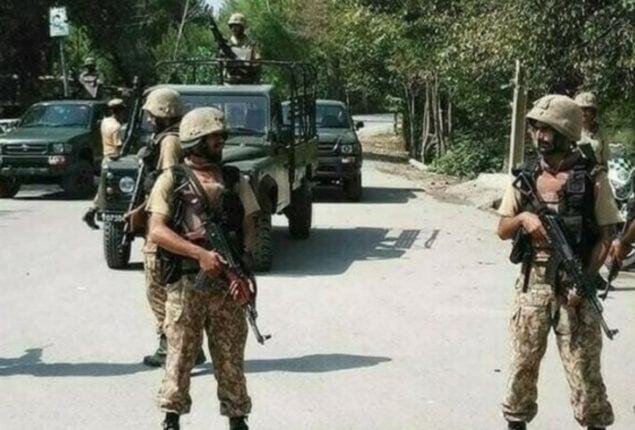 8 terrorists killed in security forces operation in District Kech: ISPR