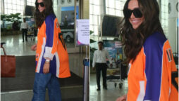 Deepika Padukone seen making a chicest appearance at airport