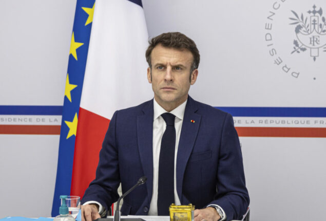 Beijing must help put pressure on Moscow, says Macron