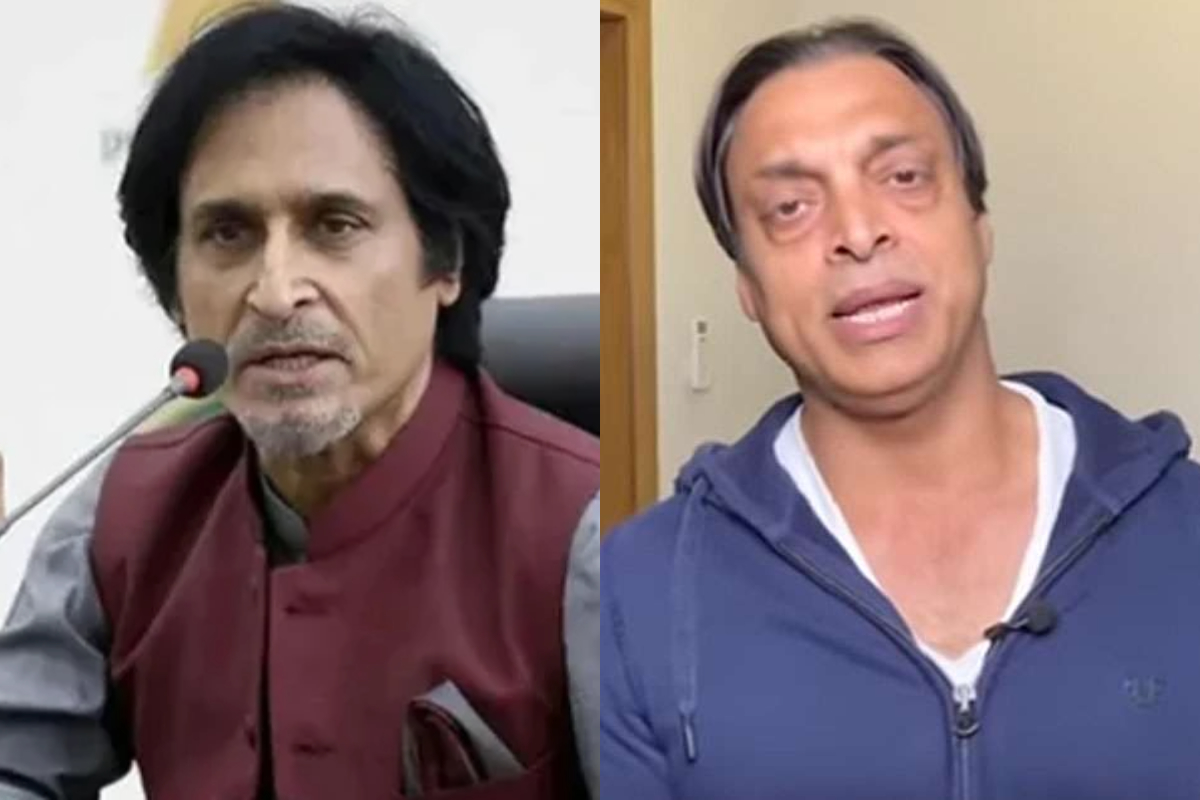 Ramiz Raja and Shoaib Akhtar