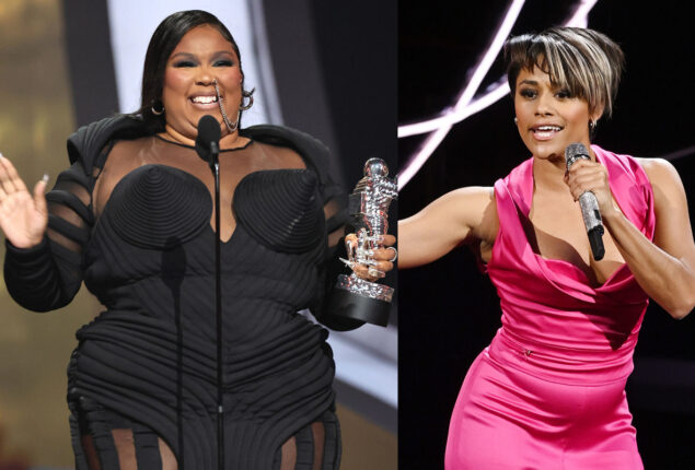Lizzo cracks up as Ariana DeBose’s viral 2023 BAFTA Awards rap came