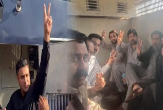 6 PTI leaders moved to Shahpur Jail Sargodha