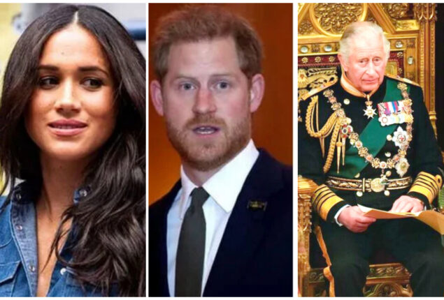 Prince Harry and Meghan Markle accused of turning King Charles into a weak man